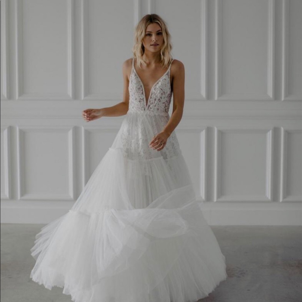 Made With Love River. NWT. Bought as size 4 altered to size 2, kept length.